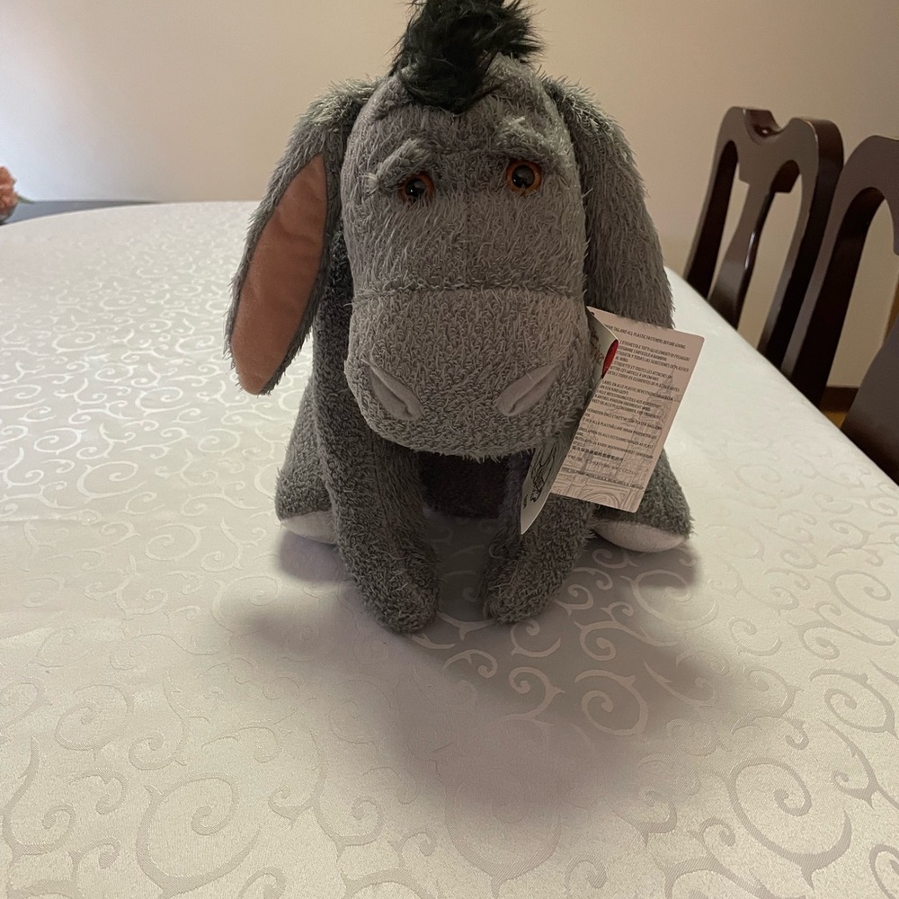 Disney Gray Plush Eeyore Toy